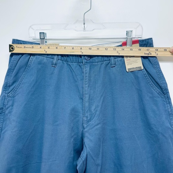 Levi’s XX Chino Pants Size L Ez Man’s Taper Stretch Blue New - Picture 9 of 14